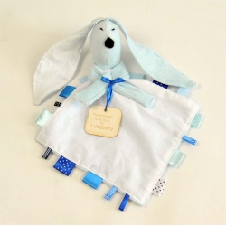 przytulanka - szmatka sensoryczna MINKY rabbit