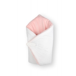 rożek silverdots pink gwiazdki szare mix